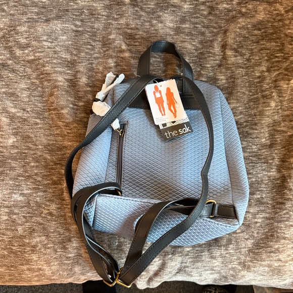 The Sak Olvera blue backpack purse NWT - Picture 9 of 11